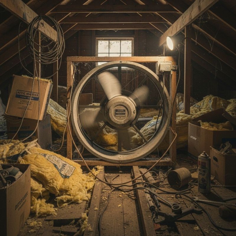 Attic Fan Servicing in Provo, UT