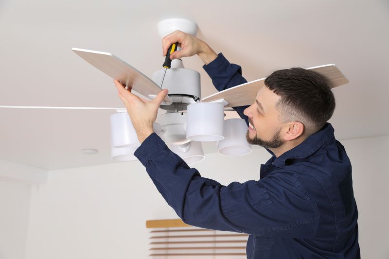 Local Ceiling Fan Wiring pros at work
