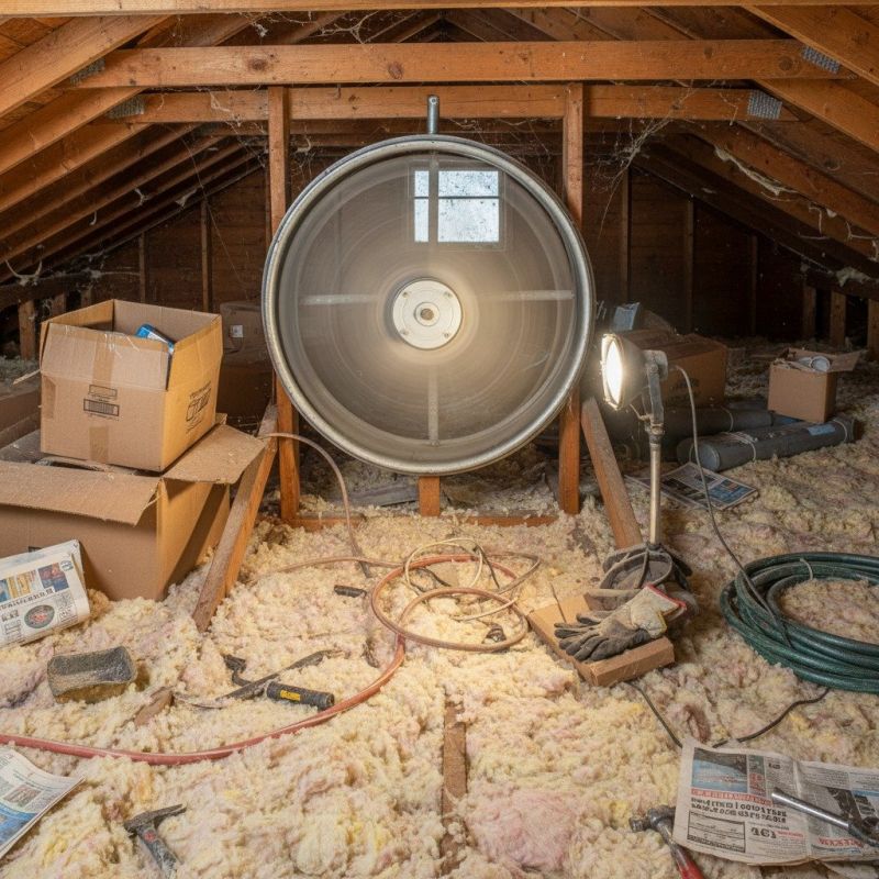 Attic Fan Repair in Orem, UT