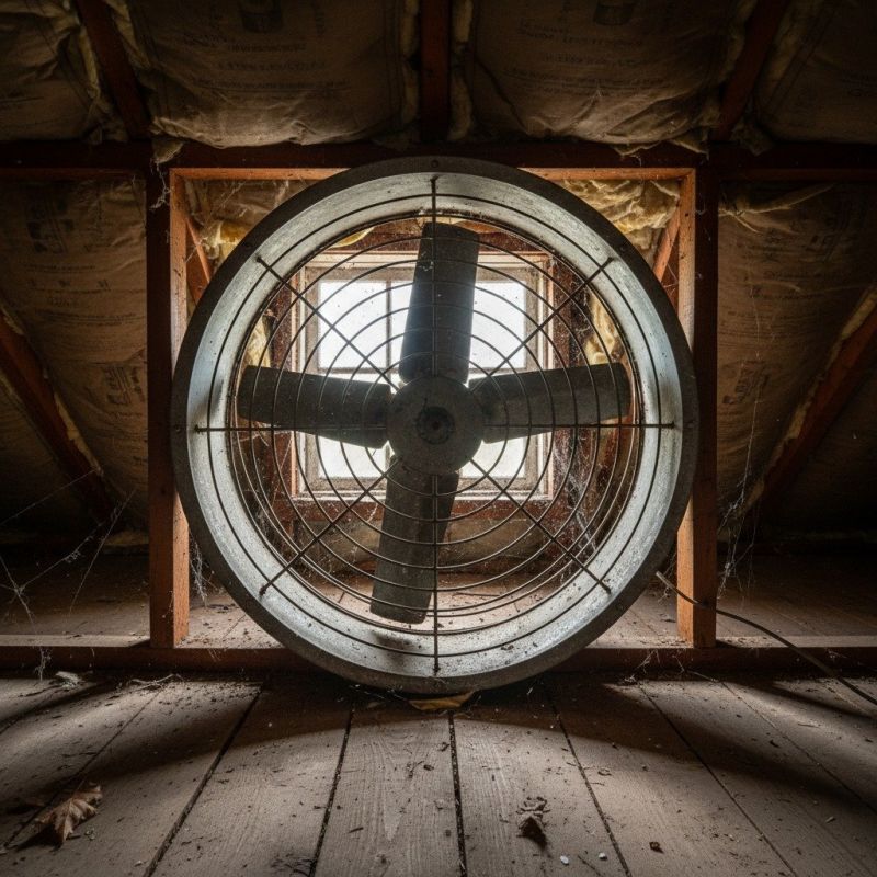 Attic Turbine Installation in Provo, UT