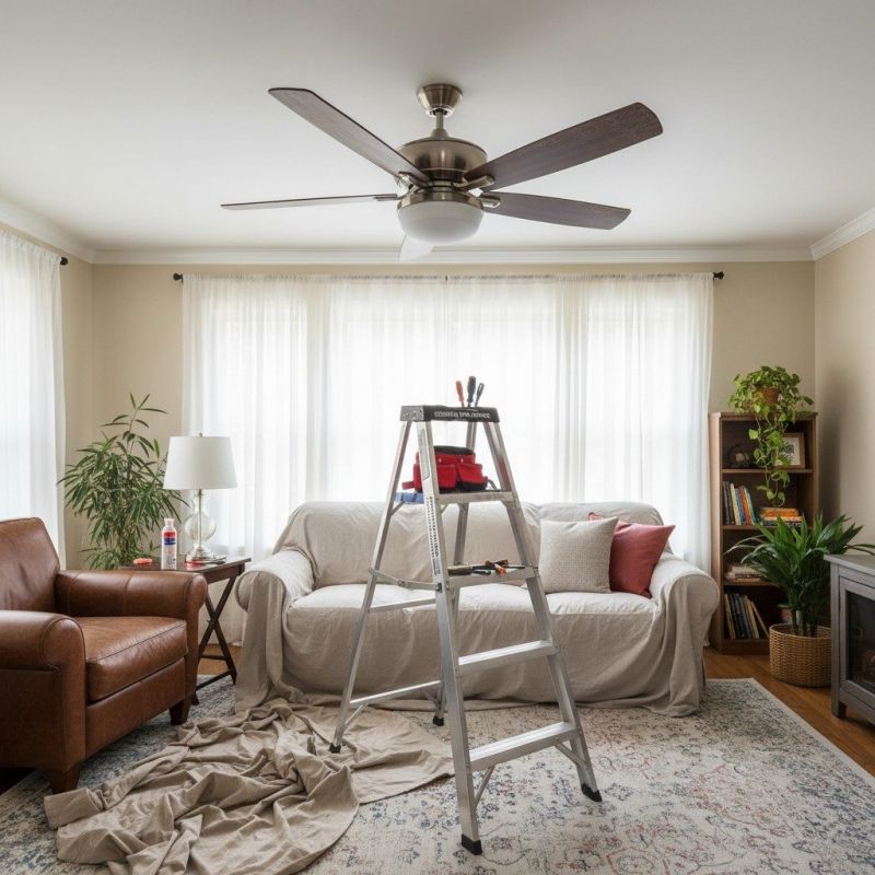 Chandelier Fan Repair in Denver County, CO